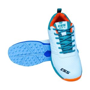 Rubber Spike Boots ESS (White & Orange)